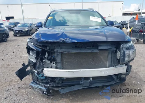 2022 Hyundai Santa Fe Sel из США, поврежденный, VIN 5NMS34AJXNH423920